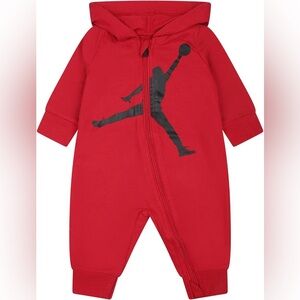 Jordan Baby Boys Full-Zip Coverall- 3M